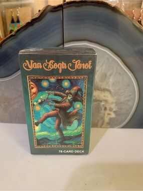 Van Gogh Tarot Card Deck - Teal/Green Artwork